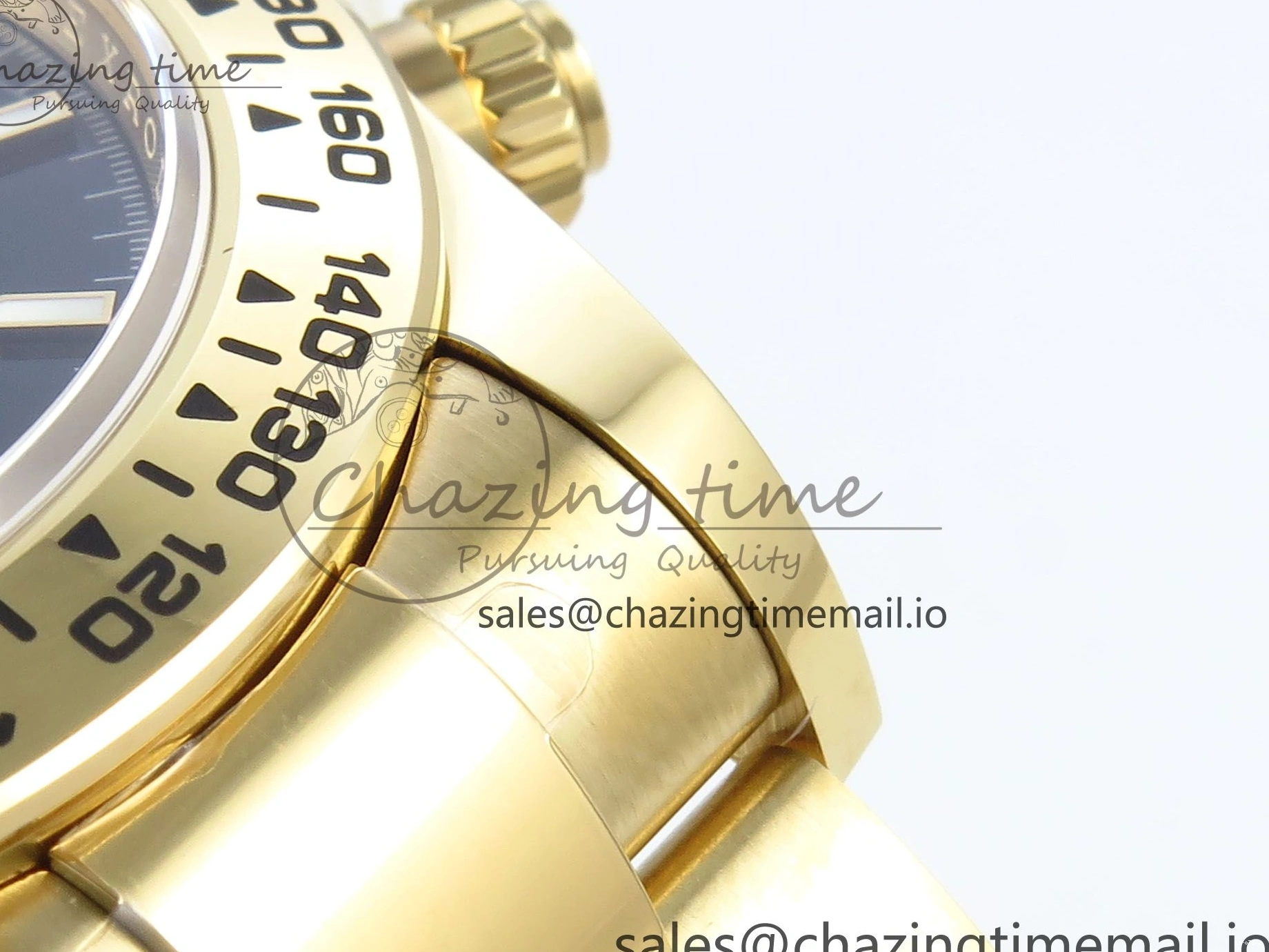 MiroTime 0123 TimelessDesign Daytona 126508 APSF 1:1 Best Edition Black Dial on YG Braclet SH 742